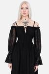 Restyle - Night Calling - Gothic Maxi Dress