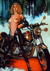 Rick Melton - Brigitte Lahaie - Classic Horror Movie -  Movie Art Print