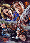 Rick Melton - Cauchemar à 20 000 pieds - Horreur classique - Impression d'art