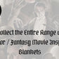 Horror Movie Blanket - Krueger Fleece Blanket - Luxury Twin / Double Velveteen Fleece Blanket