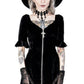 Restyle - Velvet Sweetheart Dress - Black Velvet Dress - Wild Star Hearts 