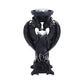 Gothic Home Dark Heart Candle Holder 18.3cm
