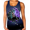 Image of Front of Goth Top on Model
