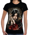 WSH - The Snake - Womens Capsleeve T-Shirt by Enys Guerrero - Wild Star Hearts 