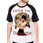 Enter The Dragon - Classic 70's Martial Arts Movie Baseball T-Shirt